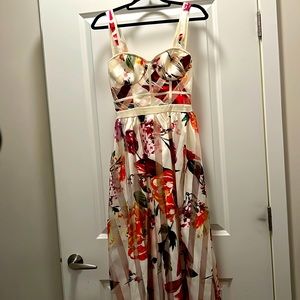 Floral Striped Dress